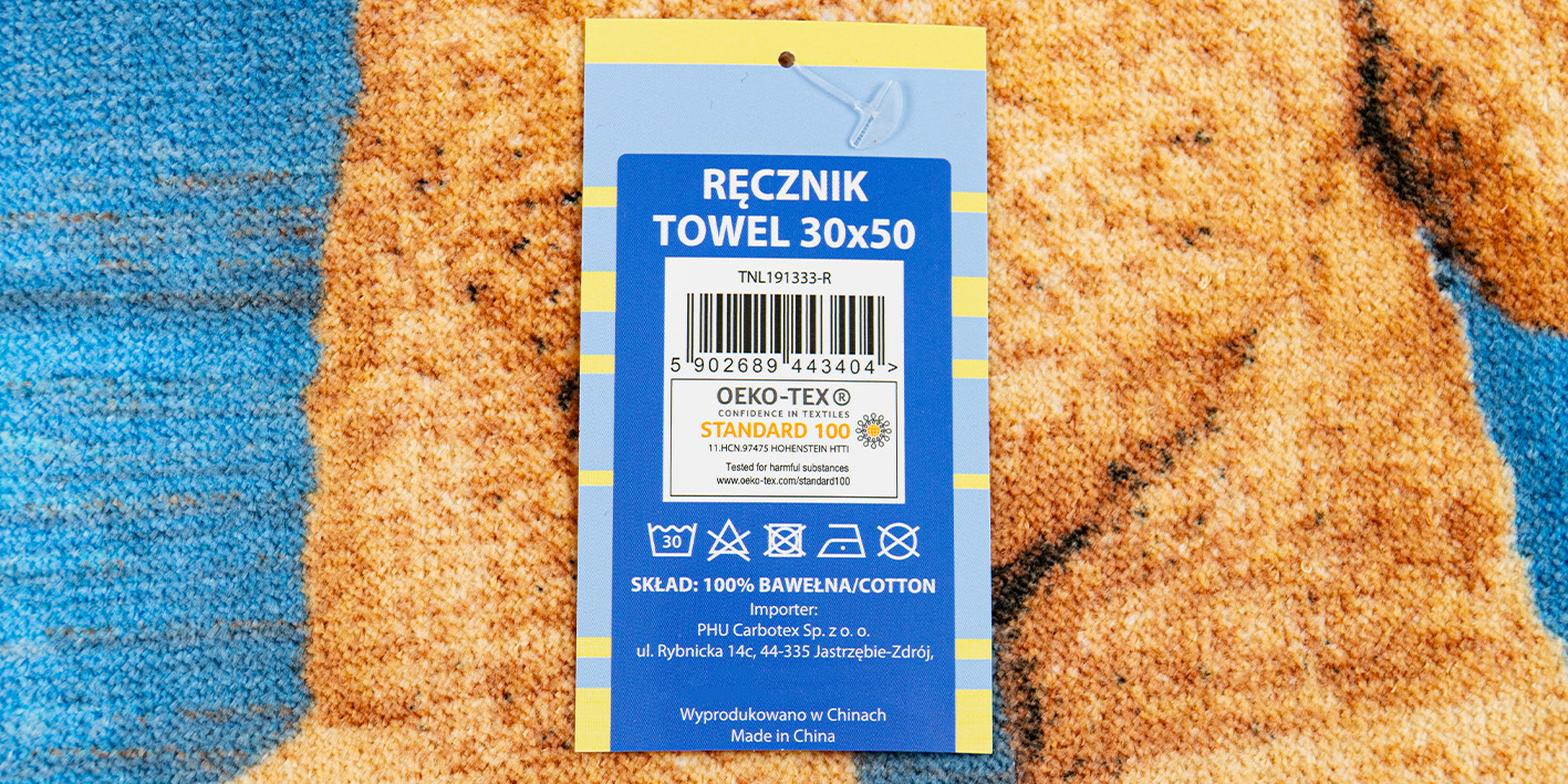 Ręcznik 30x50 cm miś 5902689443404